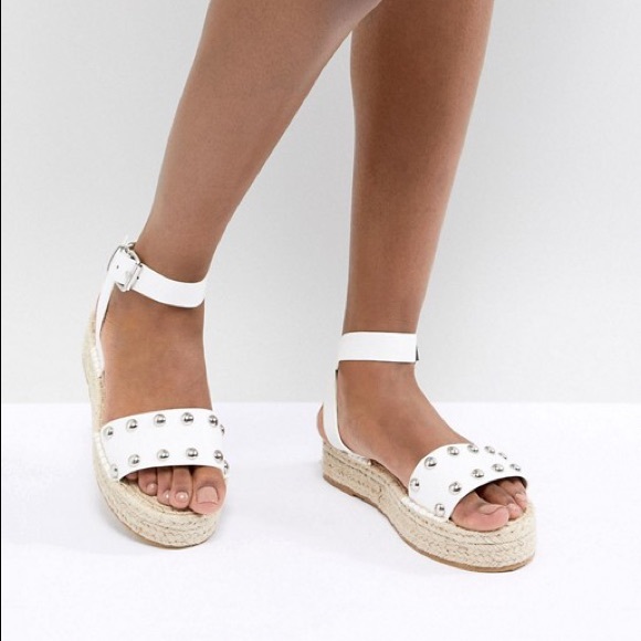 ASOS Jake Studded Espadrilles - Picture 3 of 5